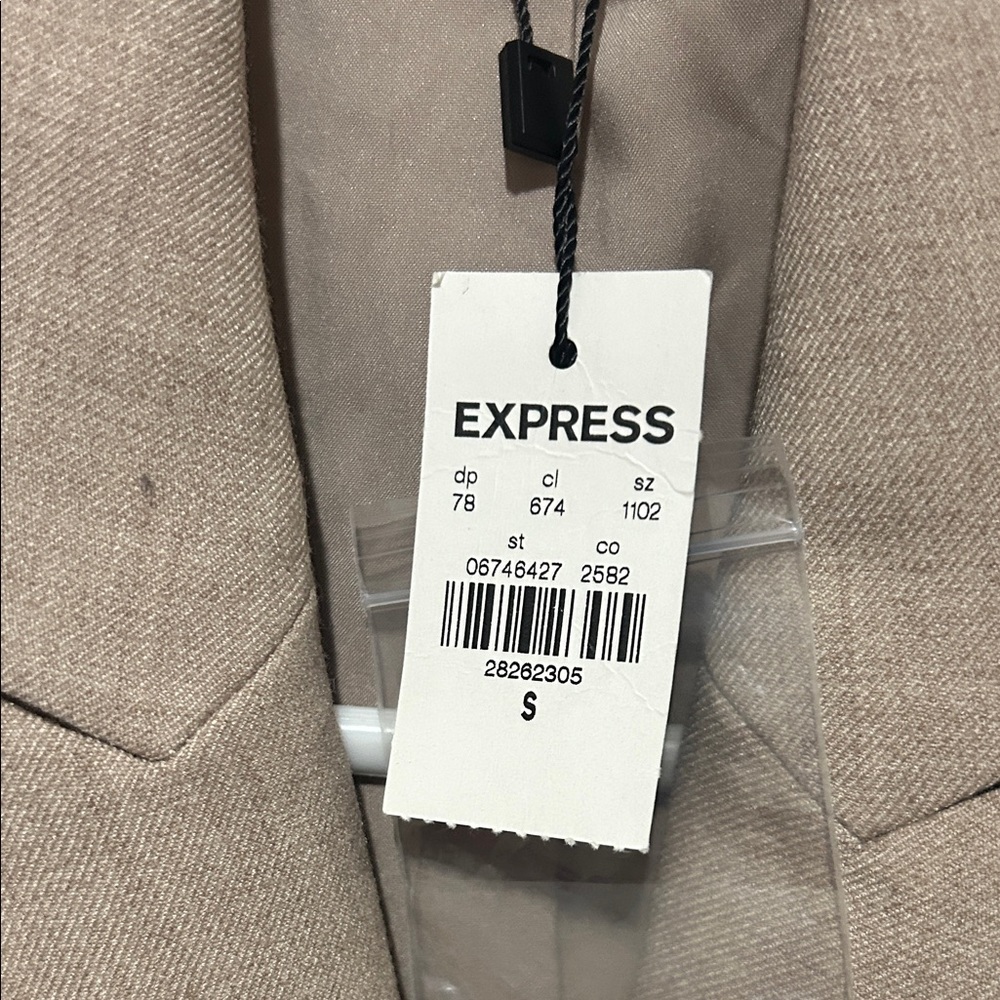 Express Tan Blazer - Picture 4 of 4